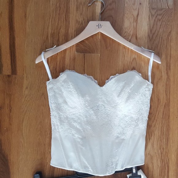 BHLDN Watters Carina Corset Top Wedding Size 2 - Picture 3 of 16